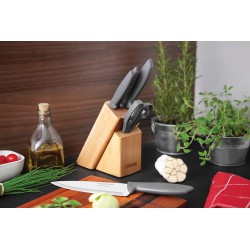 Couteau de chef Plenus 17cm. Inox et plastique.