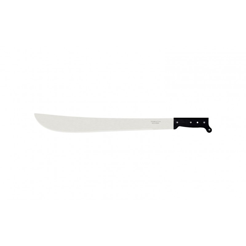 Machette lame 51 cm. Acier carbone et plastique.