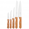 Couteaux de cuisine Dynamic 5pcs. Inox et bois