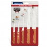 Couteaux de cuisine Dynamic 5pcs. Inox et bois